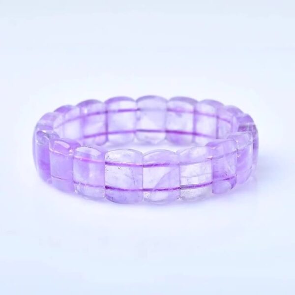 Lavender Amethyst Bracelet – Natural Light Purple Crystal Jewelry for Women - Image 5