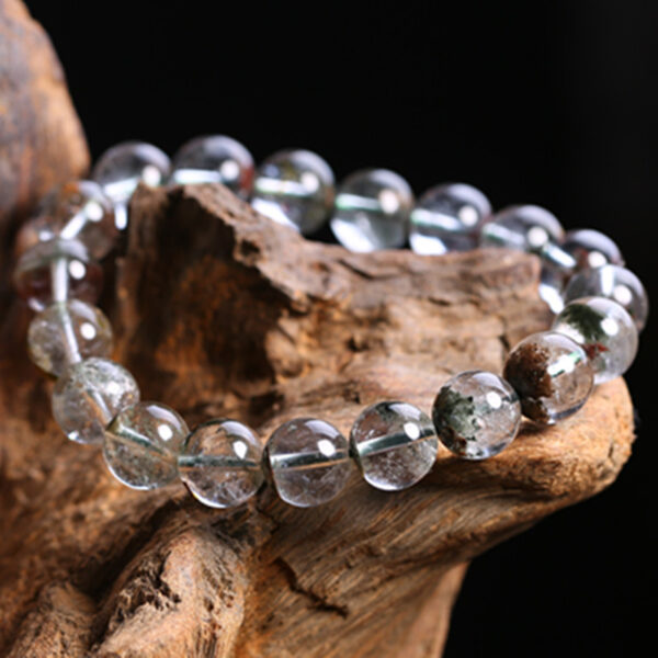 Green Phantom Quartz Bracelet – Wealth & Growth Energy Crystal Jewelry - Image 4