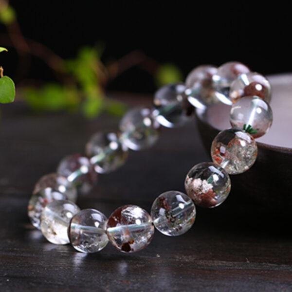 Green Phantom Quartz Bracelet – Wealth & Growth Energy Crystal Jewelry - Image 5
