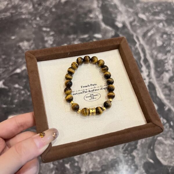 Tiger Eye Stone Bracelet - Protection & Wealth Attracting Jewelry - Image 5