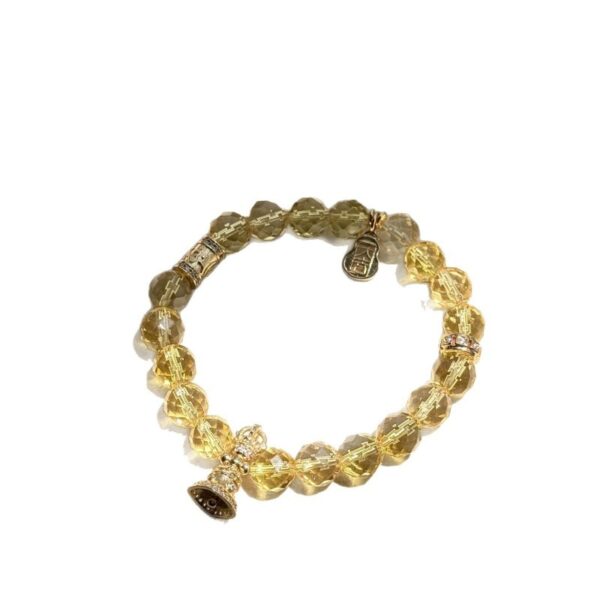 Faceted Citrine Good Luck Bracelet - Wealth Attracting Jewelry