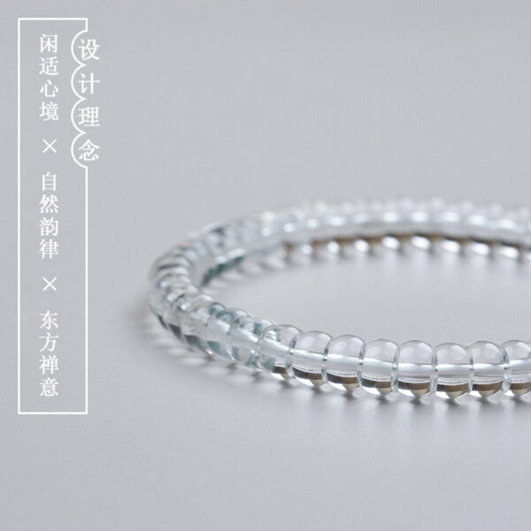 Harmony Crystal Bracelet - Natural Amethyst & Clear Quartz Energy Jewelry for Balance & Spiritual Growth - Image 4